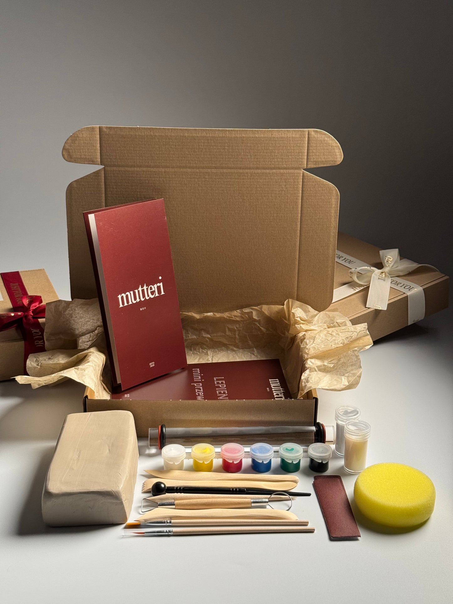 Kreatywny box do lepienia z gliny samoutwardzalnej